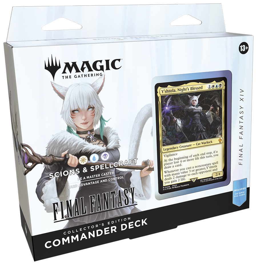 SCIONS AND SPELLCRAFT - FINAL FANTASY Commander Decks: Collector's Edition