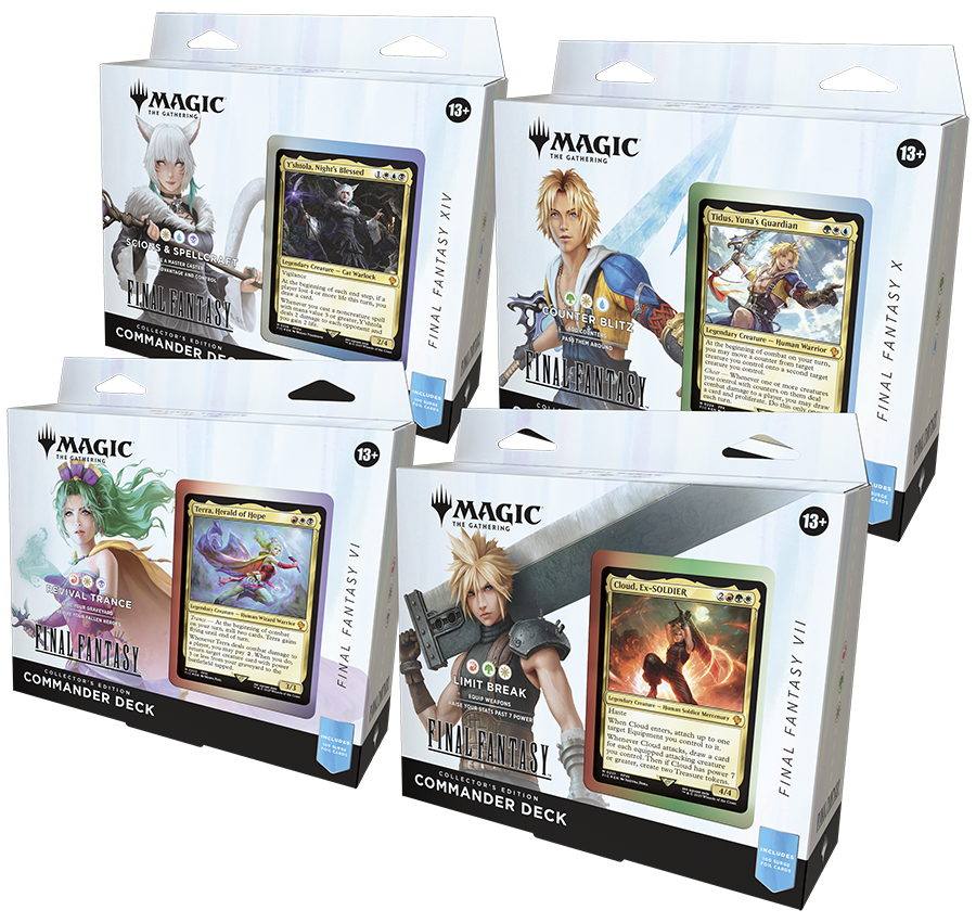 FINAL FANTASY Commander Decks: Collector's Edition ALL Deck set