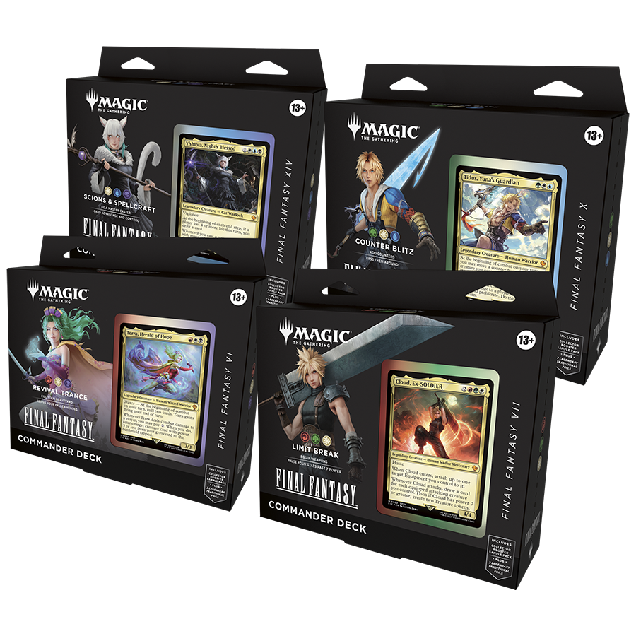 FINAL FANTASY Commander Decks: Collector's Edition ALL Deck set