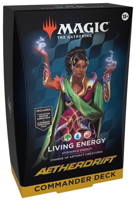 LIVING ENERGY - Aetherdrift Commander Decks