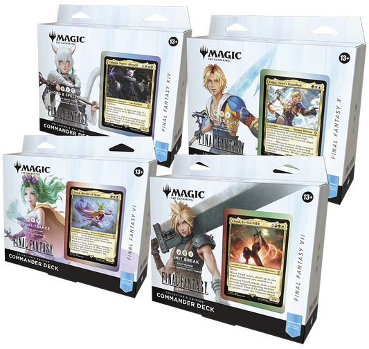 FINAL FANTASY Commander Decks: Collector's Edition ALL Deck set